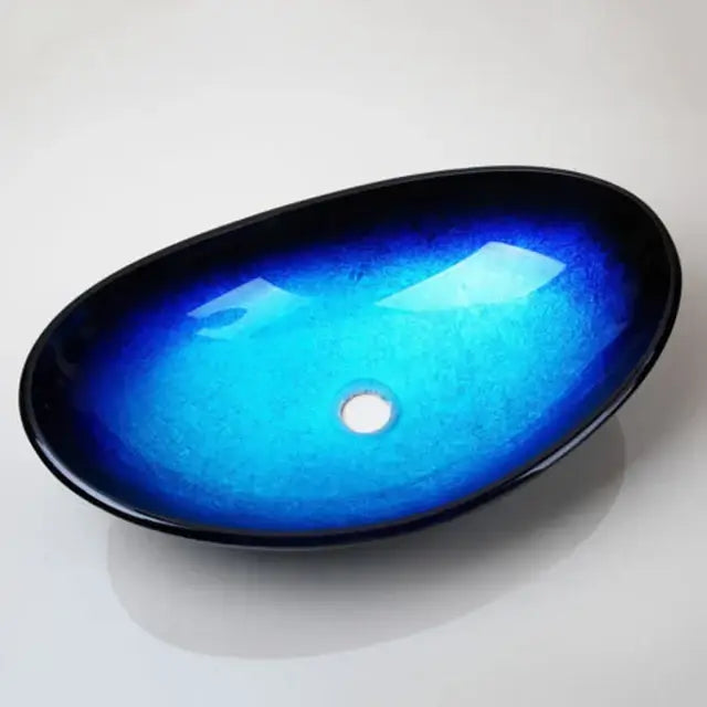 Blue Vortex Basin Set | Wash Basin Set | RayArt®️