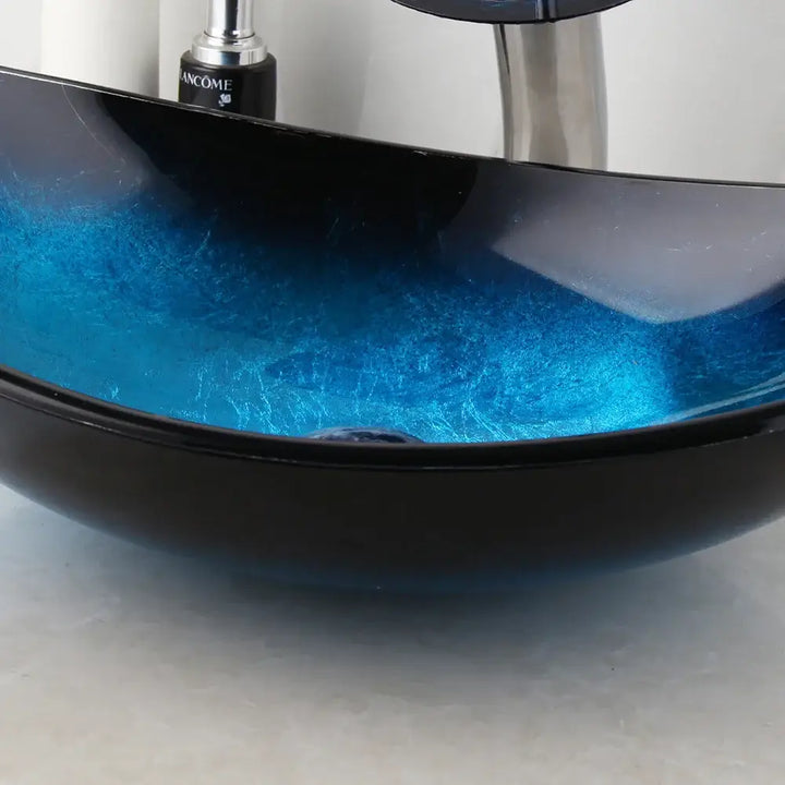 Blue Vortex Basin Set | Wash Basin Set | RayArt®️