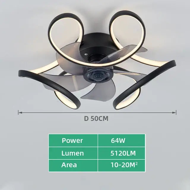 Ceiling Light with Fan | Ceiling Fan Lights | RayArt®️