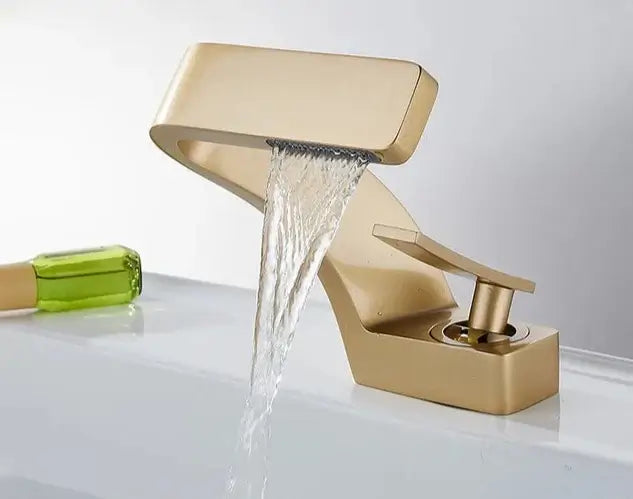 Gold Bathroom Faucets | Gold Faucet Sink | RayArt®️